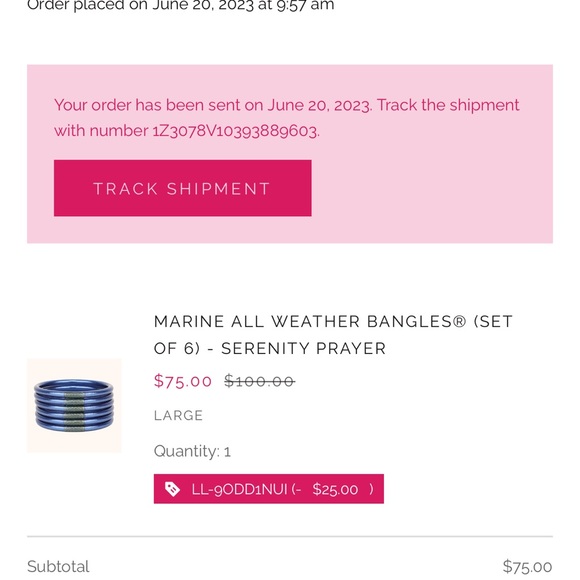 Marine All Weather Big Buddha bracelets size Large - Picture 5 of 5